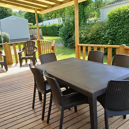 Normandie - - Mobilhome Basic 3ch-6p Avec Tv - 5 étoiles - H348 Camping