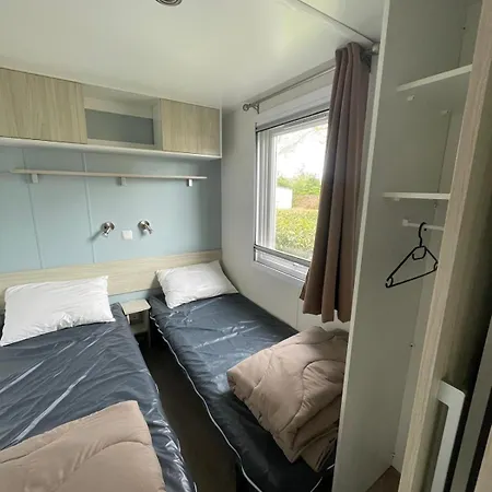 Normandie - - Mobilhome Basic 3ch-6p Avec Tv - 5 étoiles - H348 Camping